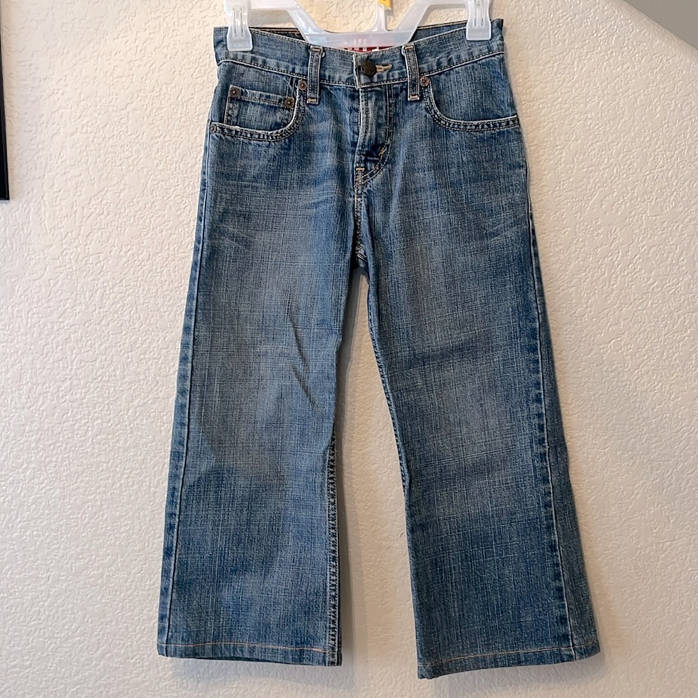 Levi’s 527 Boot Cut Jeans Boys Size 8 pants 24 x 22 EUC